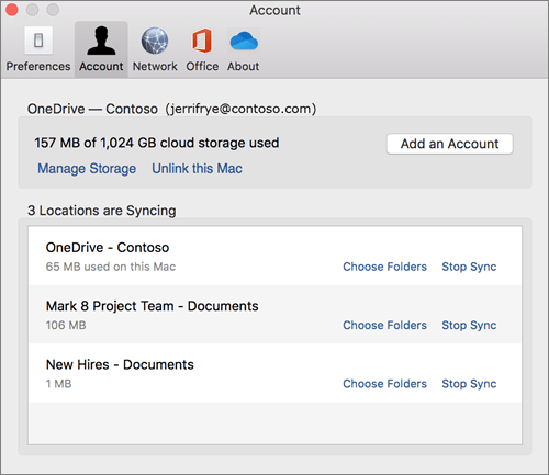 office drive for desktop mac
